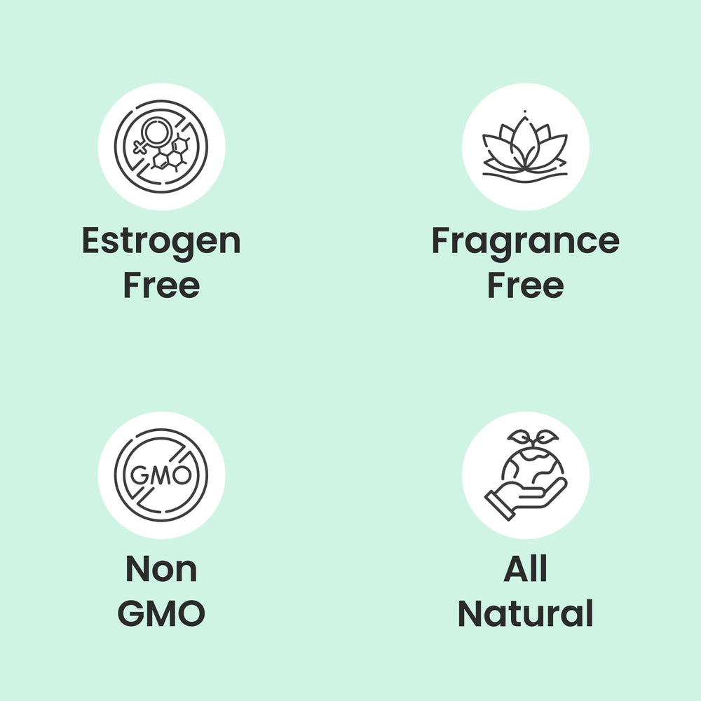 NewLife Naturals etiqueta clara con ingredientes transparentes