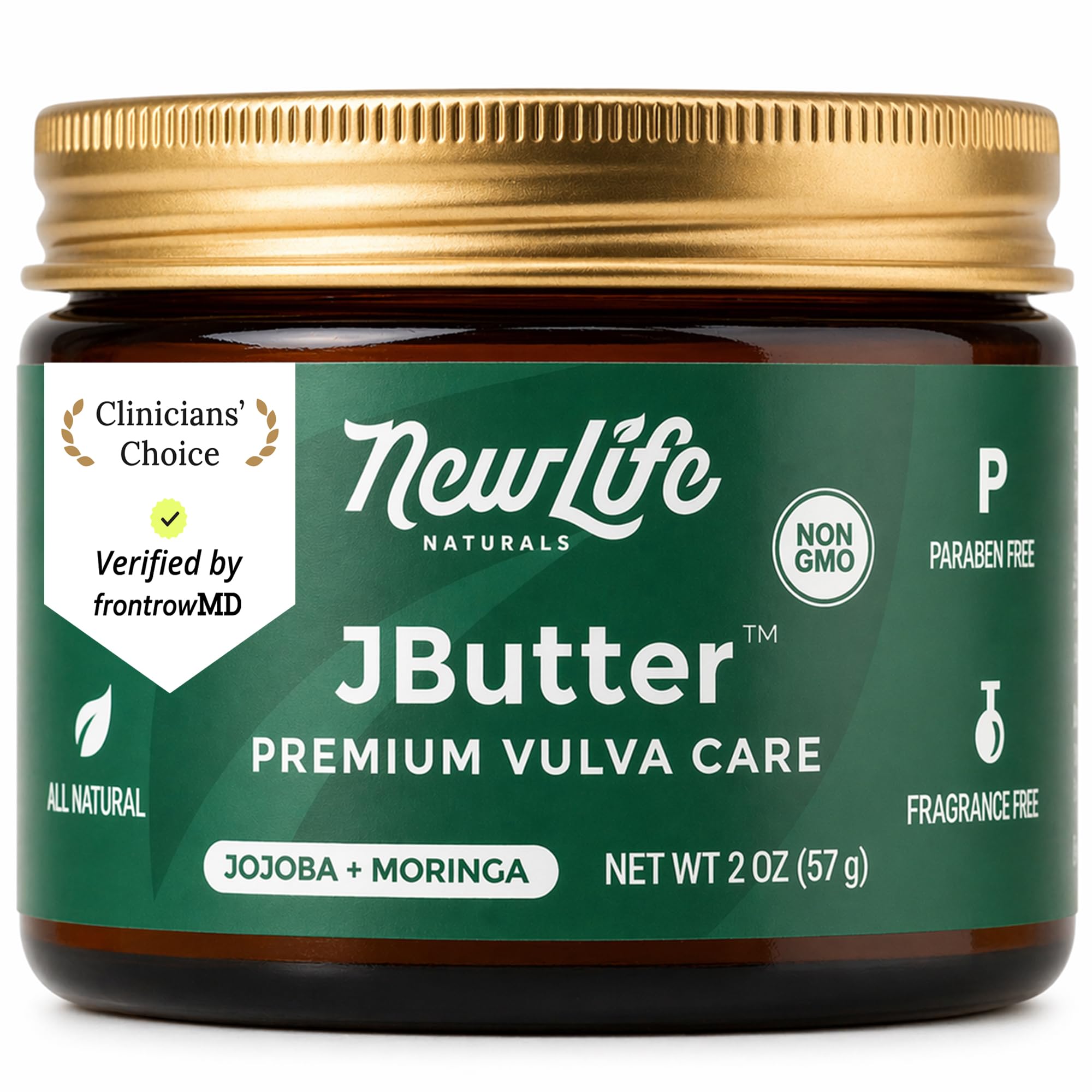 NewLife Naturals frasco delantero mostrando aspecto limpio y natural