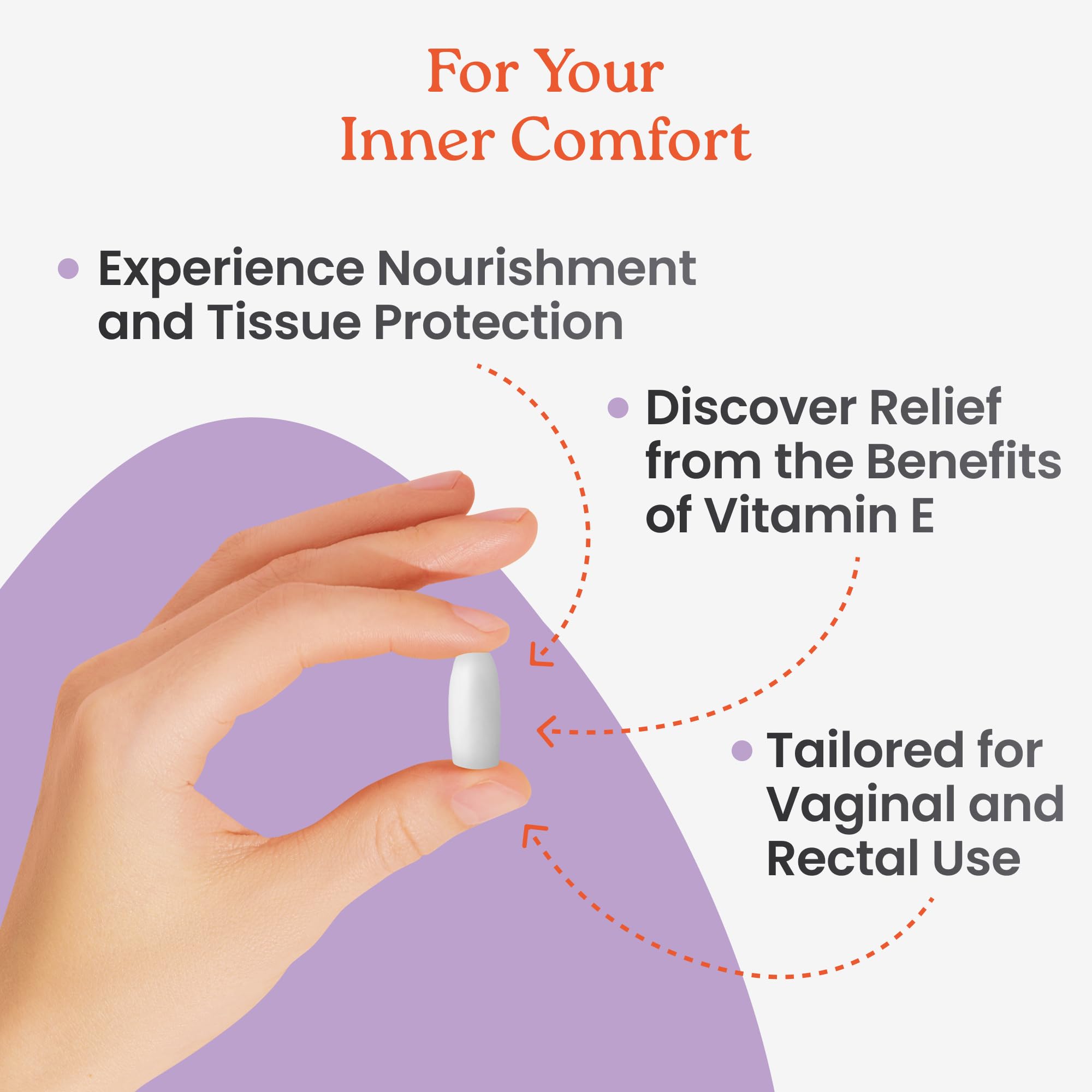 NewLife Naturals primer plano de textura solidificada que se funde suavemente
