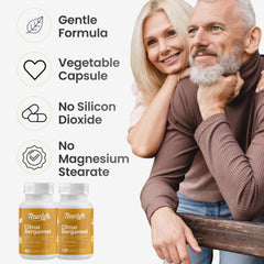 NewLife Naturals frasco y cápsula en mano para ver facilidad de uso