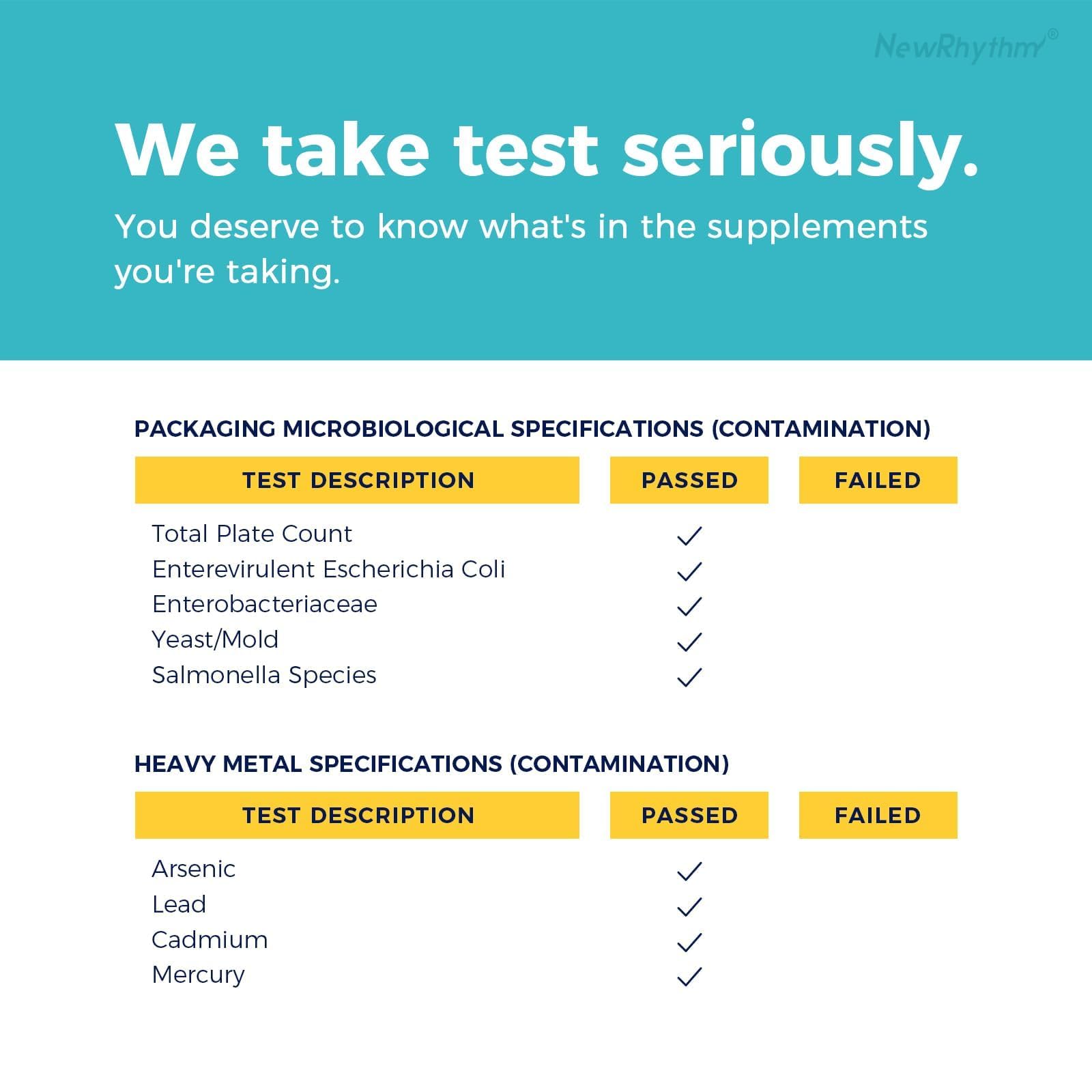 NewRhythm Probiotics: sin refrigeración, ideal para viajes.