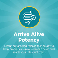 NewRhythm Probiotics tecnología de liberación dirigida para llegar al intestino.