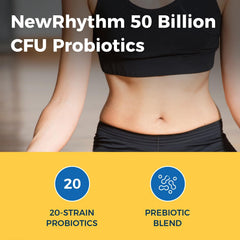 NewRhythm polvo prebiótico que acompaña la fórmula para nutrición bacteriana
