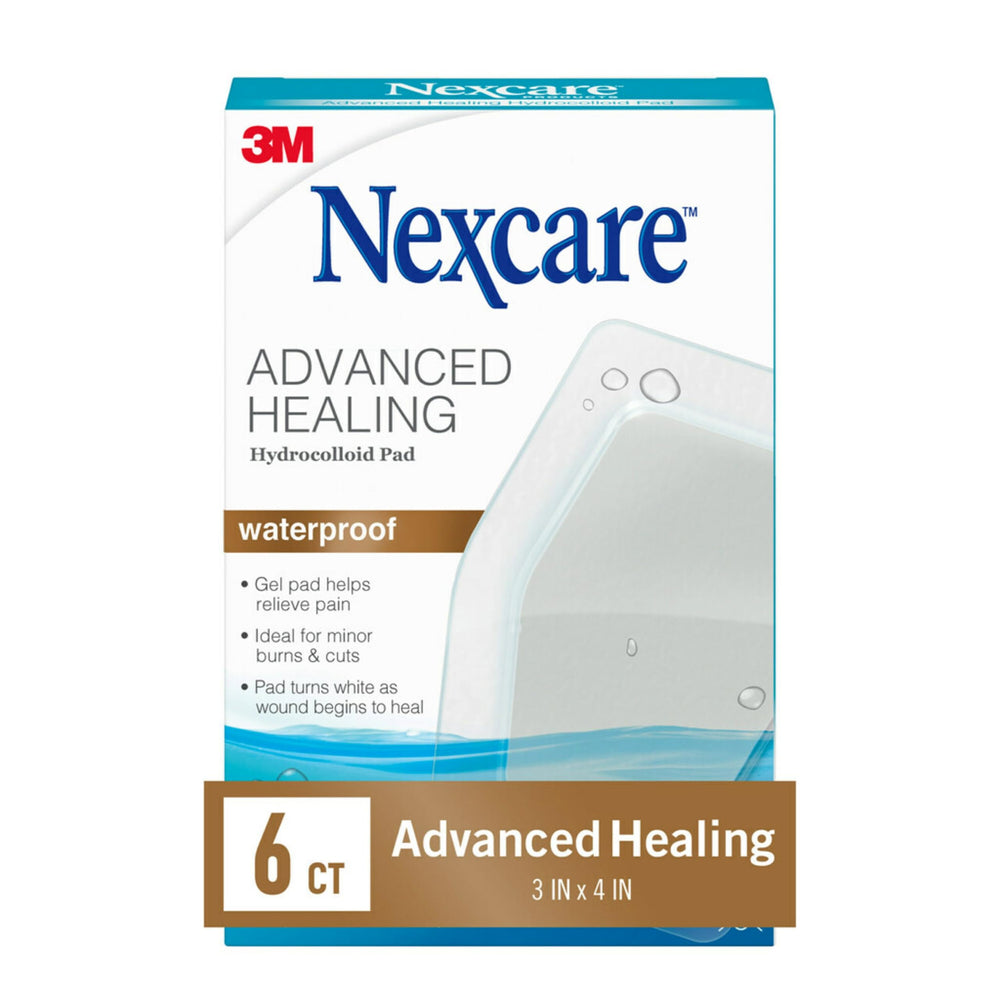 Nexcare frente del empaque con información visible y beneficios