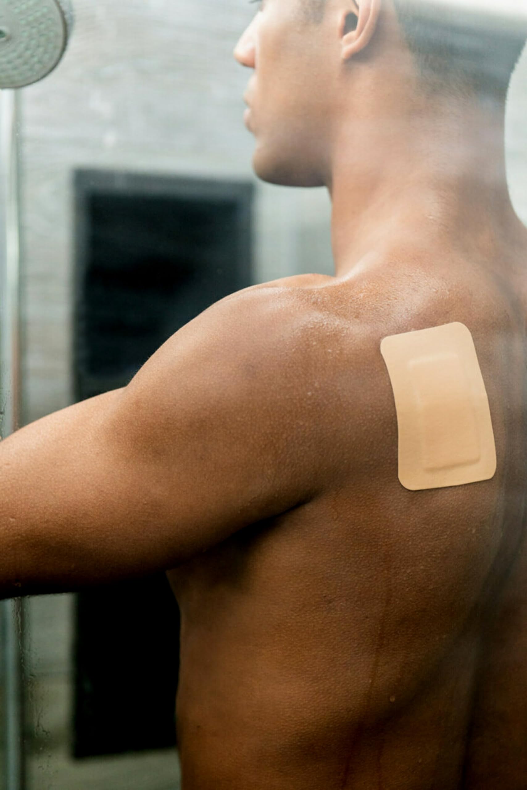 Nexcare textura de la espuma acolchada que amortigua impactos y rozaduras