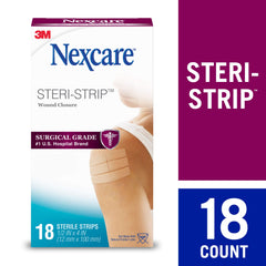 Nexcare detalle de textura de la tira adhesiva que muestra porosidad y transpirabilidad