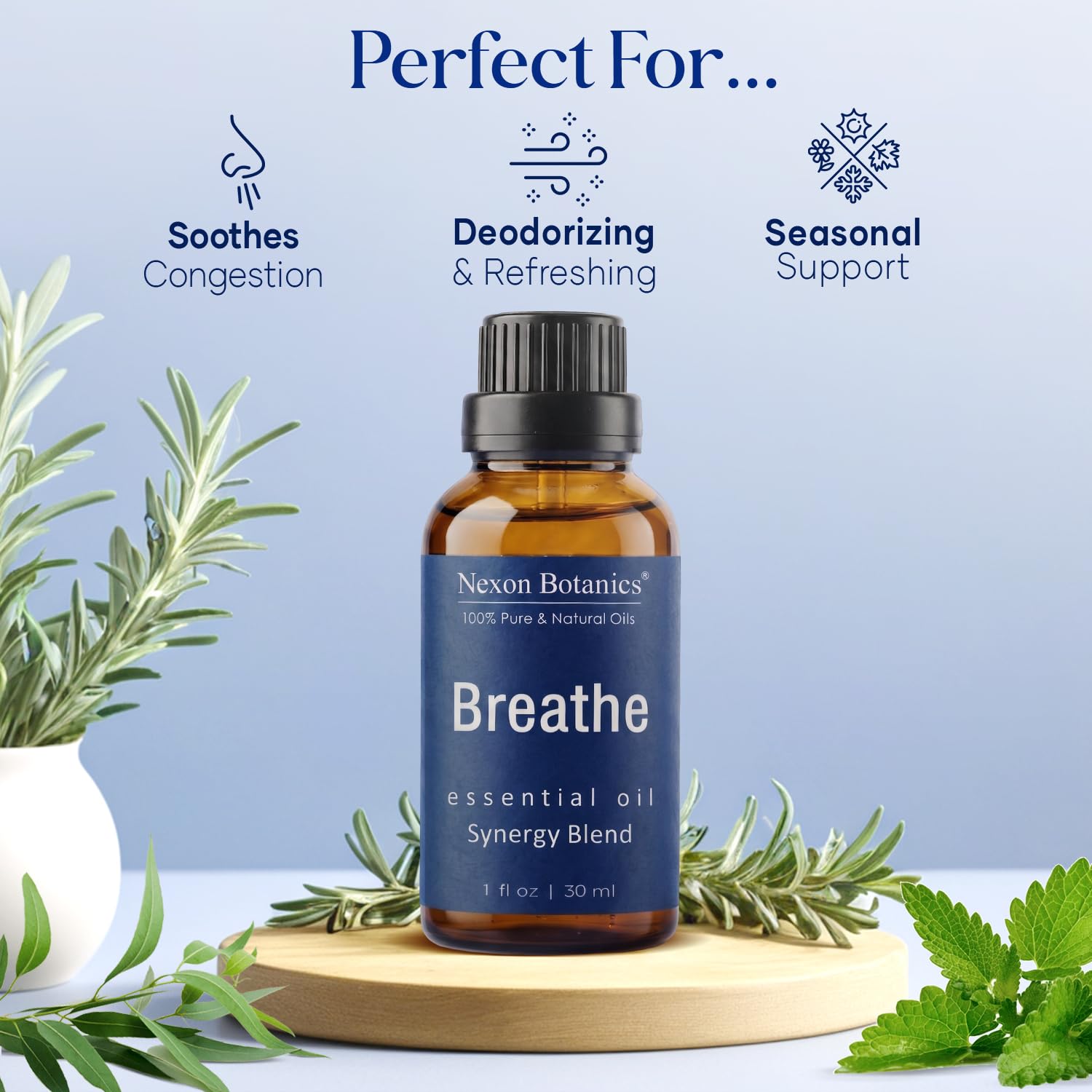Nexon Botanics aroma en difusor, ambiente relajante y fresco