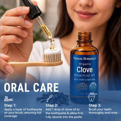 Aceite de clavo Nexon Botanics en difusor creando ambiente relajante