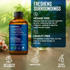 Nexon Botanics junto a objetos para comparar tamaño y capacidad 30 ml