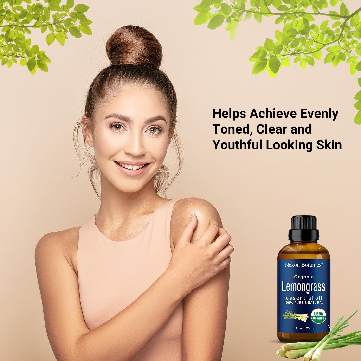 Nexon Botanics aceite en difusor para crear ambiente energizante