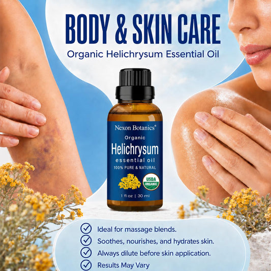 Nexon Botanics gota de aceite en superficie resaltando textura ligera y absorción