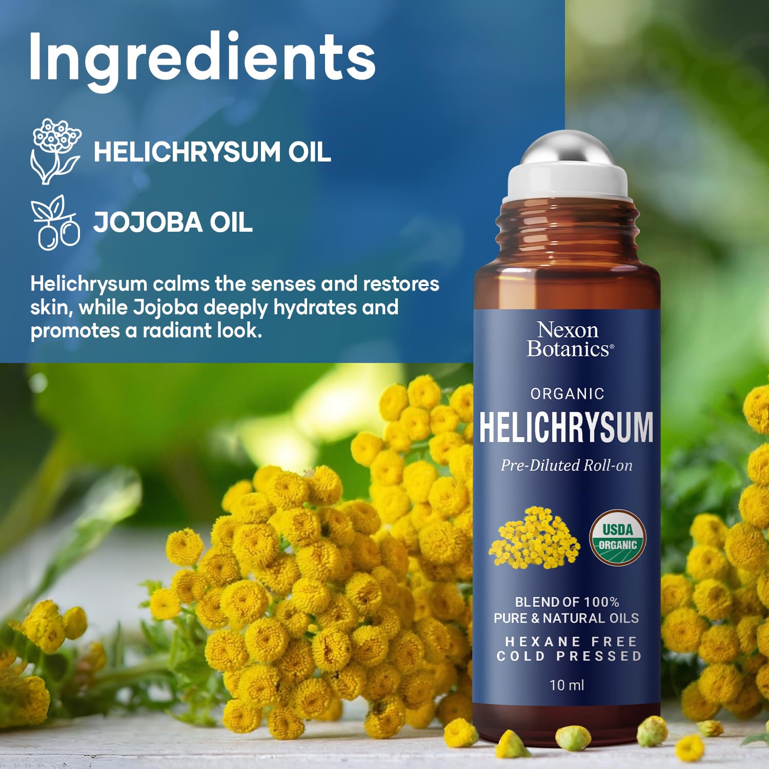 Nexon Botanics aplicación en mano, uso tópico sencillo y cómodo