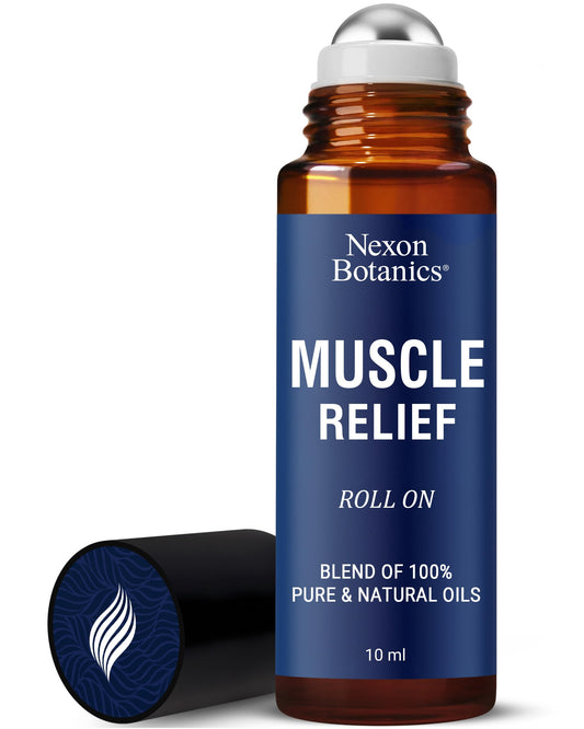 Nexon Botanics roll-on frontal mostrando envase portátil y práctico