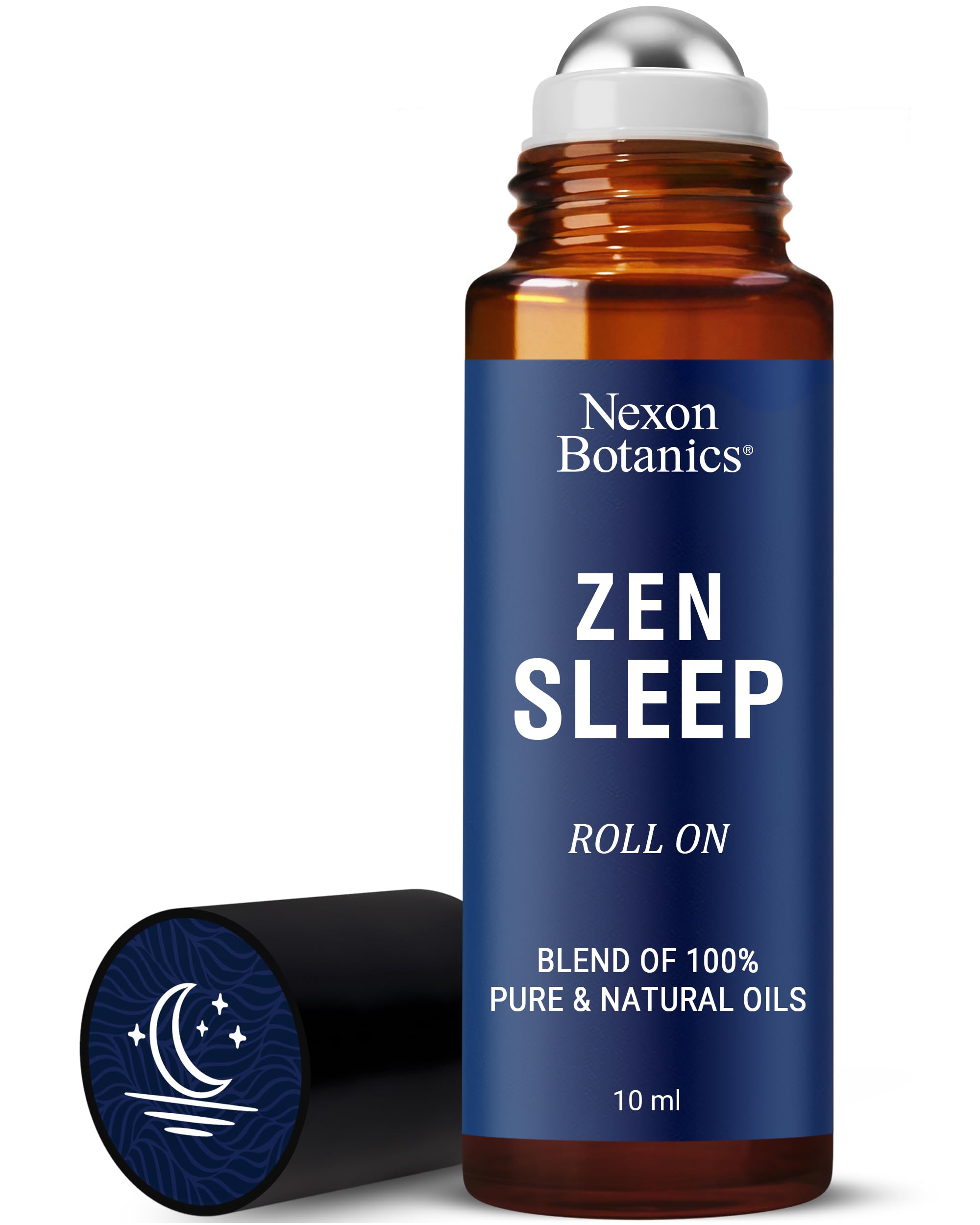 Nexon Botanics roll on frontal mostrando envase portátil y uso fácil