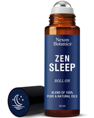 Nexon Botanics roll on frontal mostrando envase portátil y uso fácil