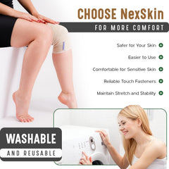 NexSkin venda en entorno deportivo destacando uso práctico
