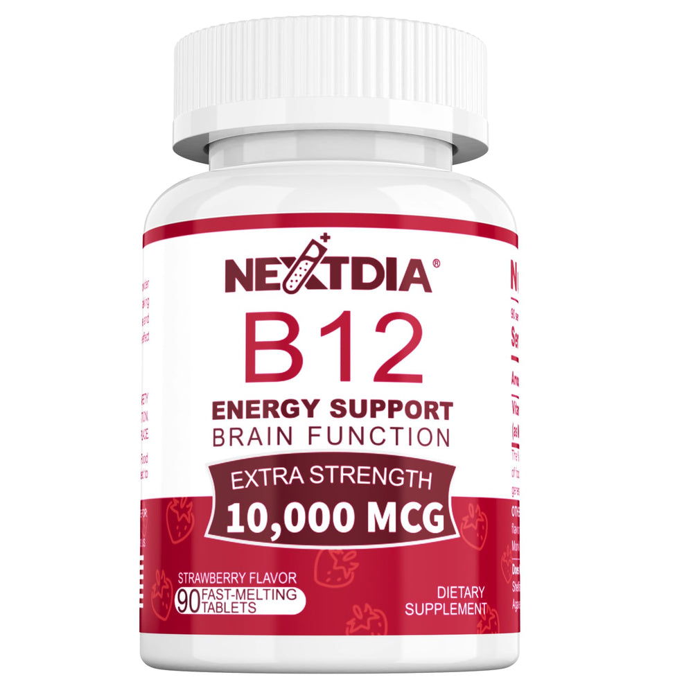 Nextdia envase frontal mostrando dosis alta y beneficio de energía