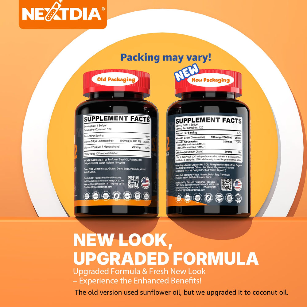 Nextdia cápsula blanda detalle de textura, fácil de tragar y absorción