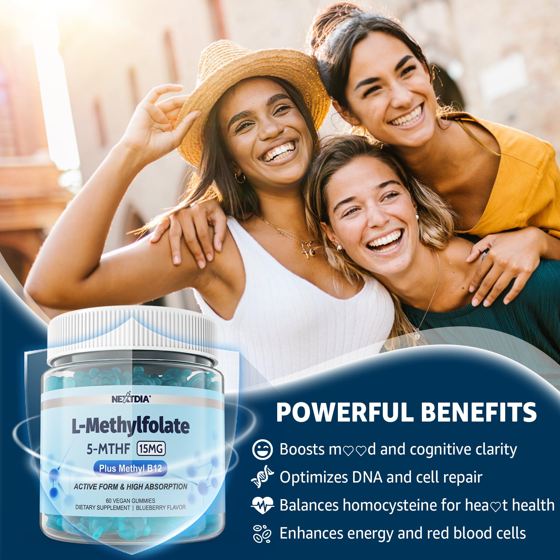 Nextdia etiqueta con lista de ingredientes para transparentar composición