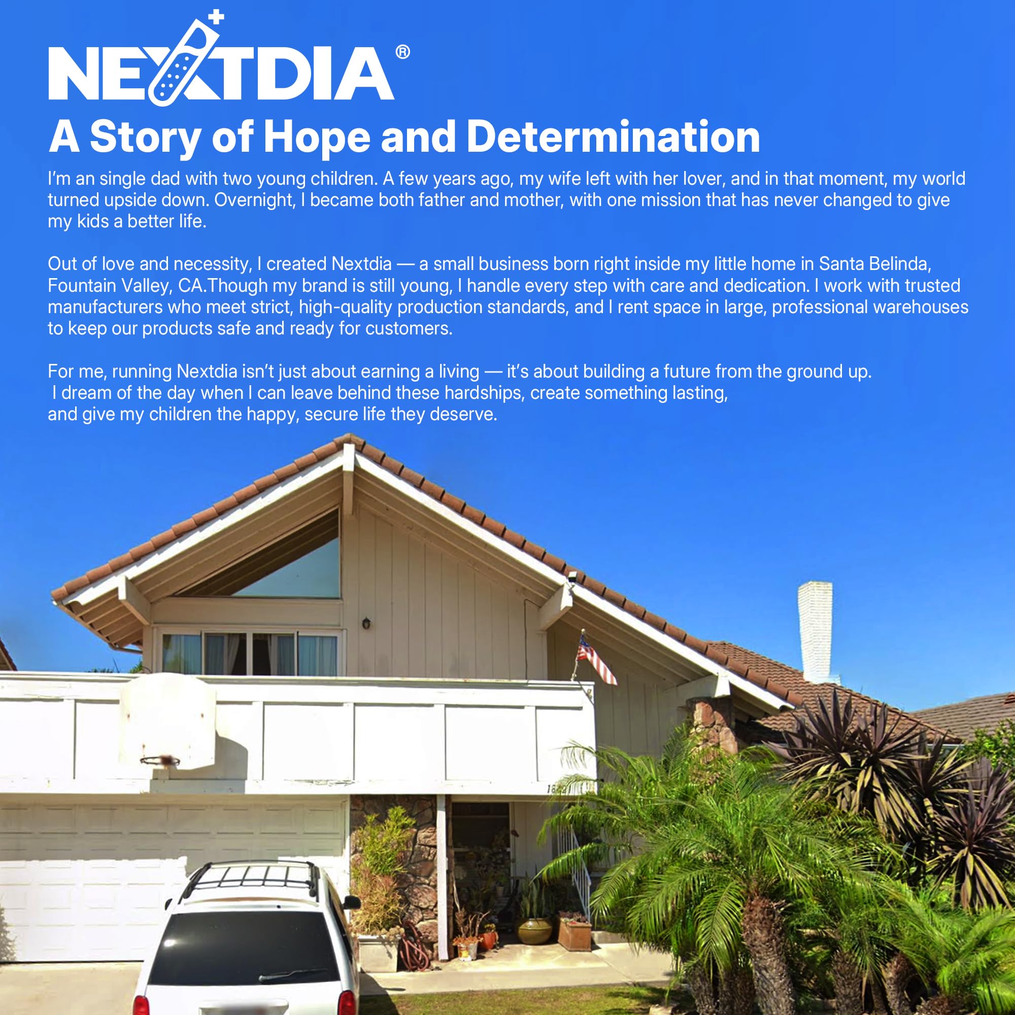 Nextdia envase abierto mostrando detalle de embalaje y cierre hermético