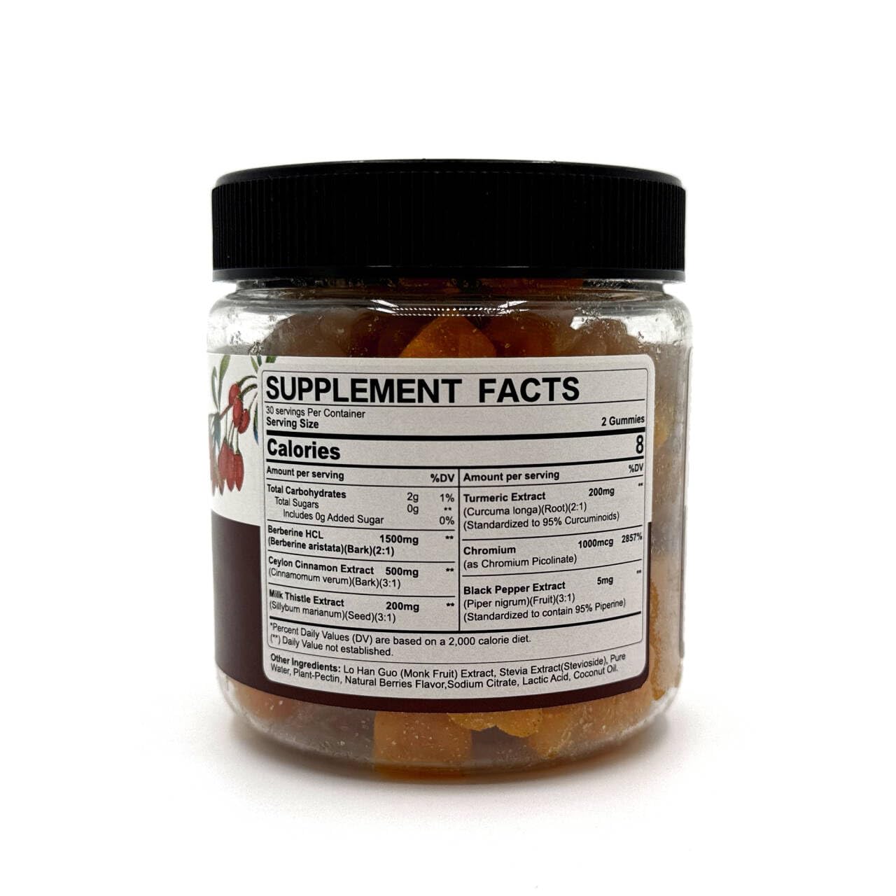 Imagen conceptual de berberina Nextdia con representación del ingrediente activo