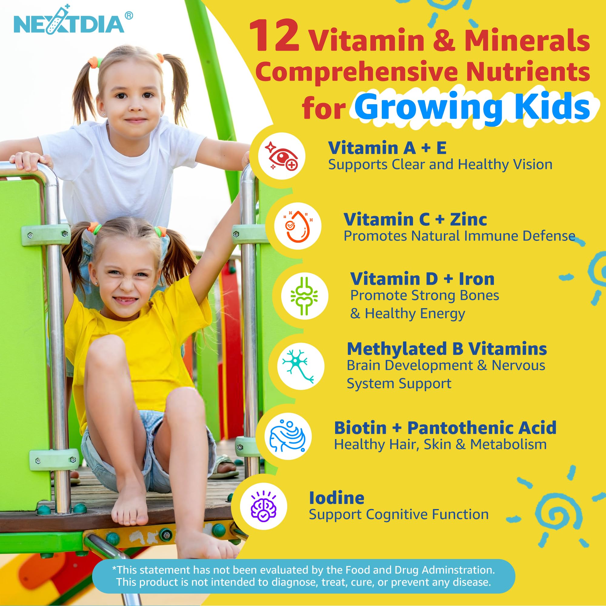 Nextdia textura masticable sin gelatina ideal para niños