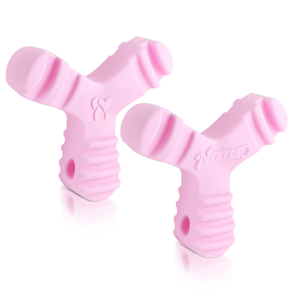 NFETLLD chewies frontal del paquete mostrando color rosa y cantidad, facilita identificación rápida
