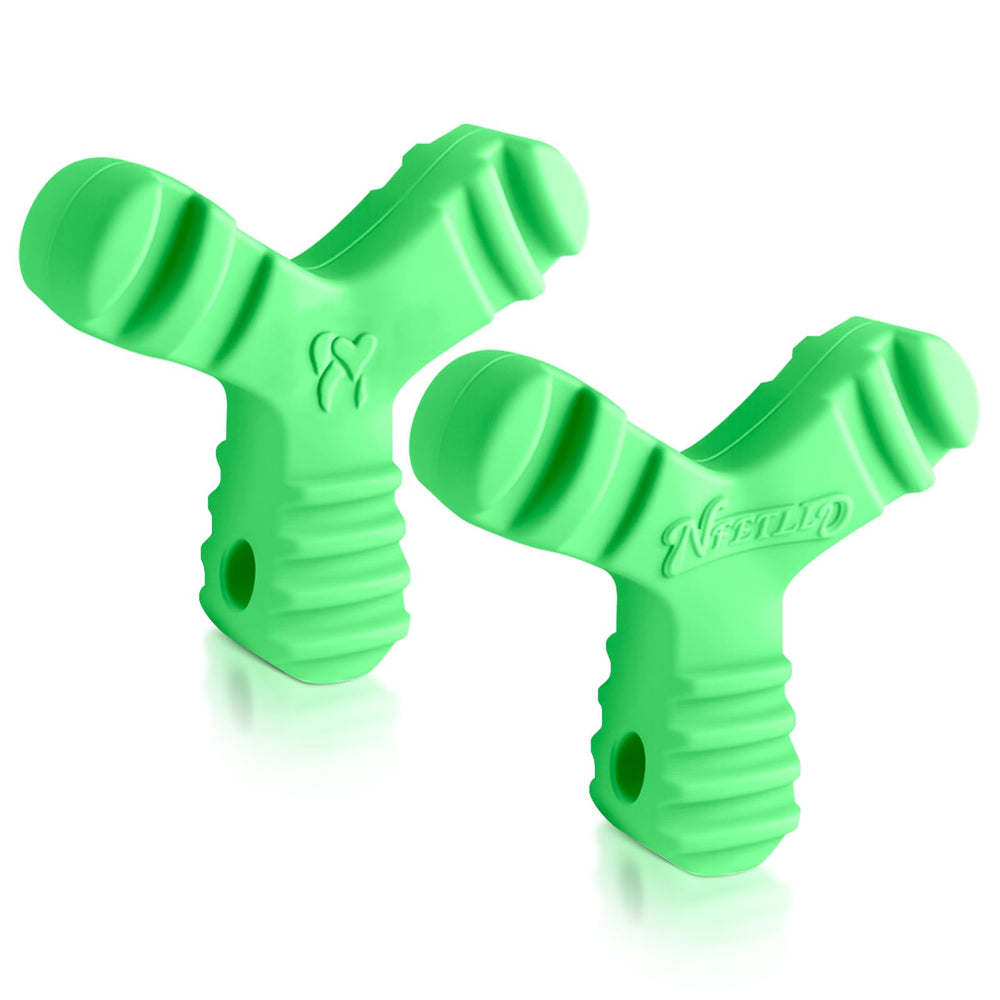 NFETLLD chewies frontal del pack verde mostrando forma y tamaño para ajuste seguro