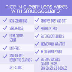 Nice 'N CLEAN escena de vida diaria con gafas y móvil limpios, uso cotidiano y profesional