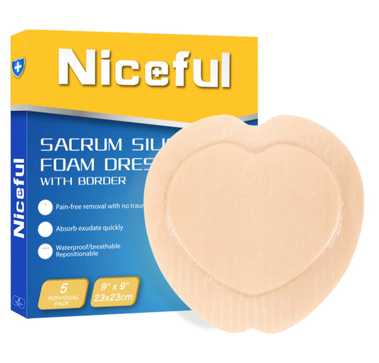 Niceful embalaje frontal mostrando caja y cantidad para identificación rápida