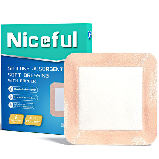 Niceful embalaje frontal mostrando caja y cantidad, fácil identificación