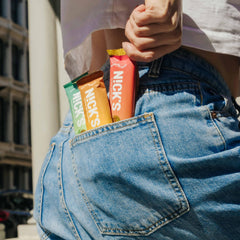 N!CK'S etiqueta nutricional legible que facilita elegir sin azúcares añadidos