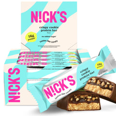 N!CK'S paquete frontal mostrando diseño y sabor, conveniencia para llevar