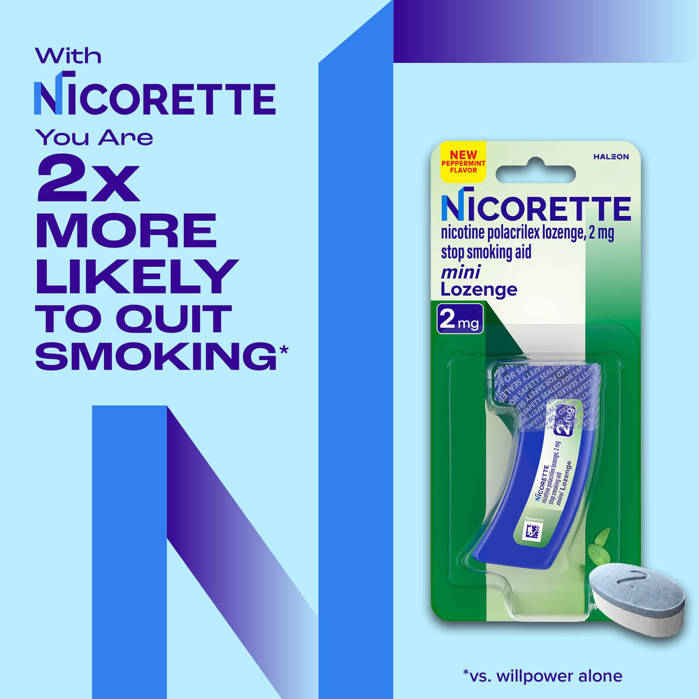 Nicorette multipack 81 y 20 unidades ideal para uso en casa y viaje