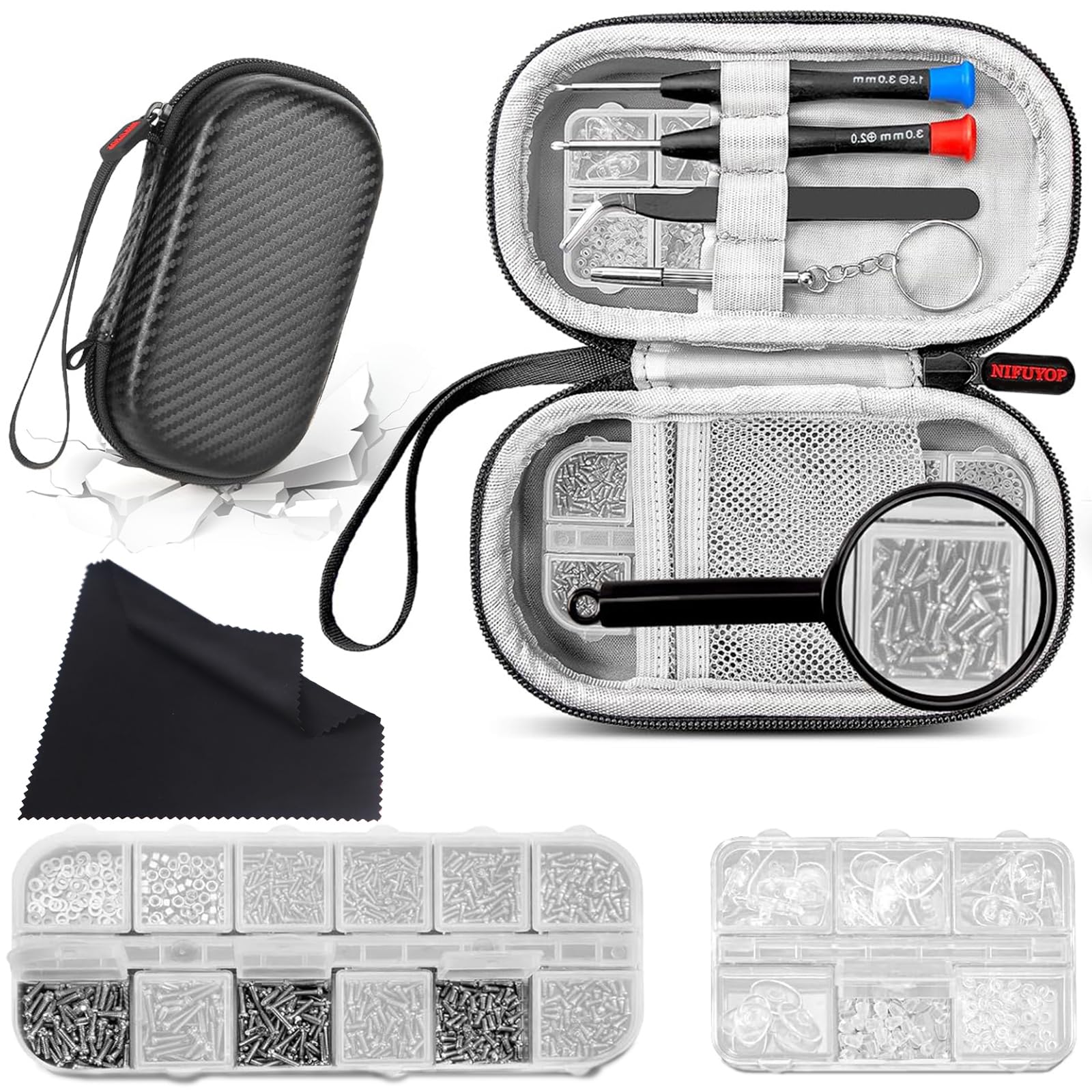 NIFUYOP estuche frontal compacto protege y organiza herramientas