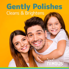 NIMBUS primer plano de cerdas microfinas que limpia con suavidad y precisión