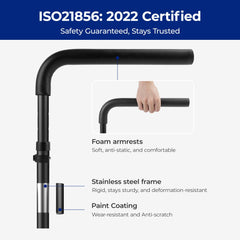 NIMOOD L2 brazos ajustables en anchura para distintos sofás