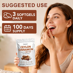 Ninsiec softgel en mano para comparar tamaño real y manejo sencillo