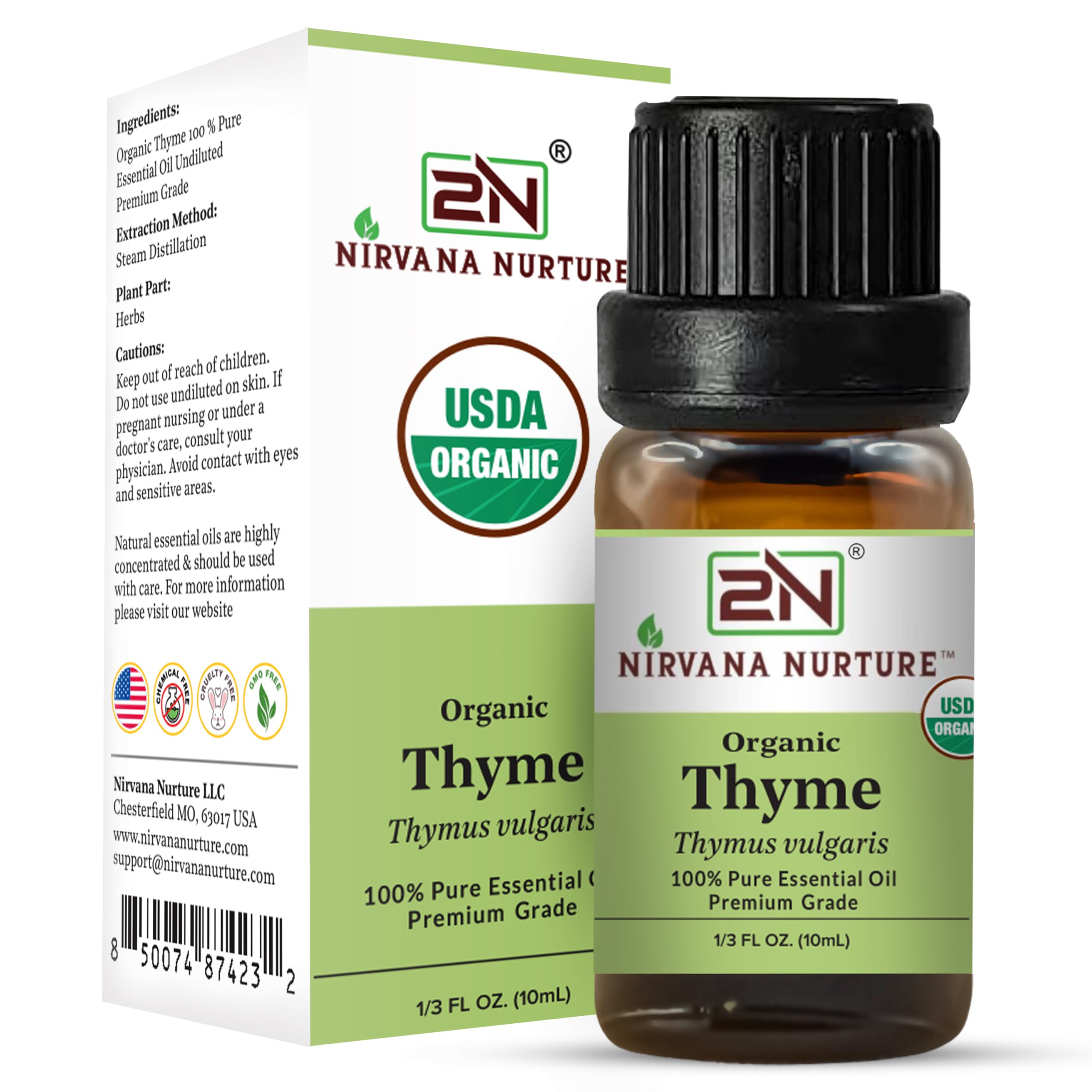 Nirvana Nurture aplique en cuero cabelludo para masaje y nutrición