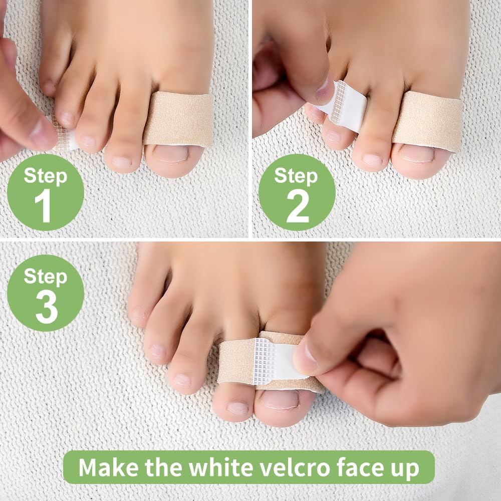 niupiour primer plano del velcro que asegura posición estable