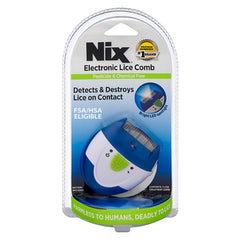 Nix peine eléctrico frontal con foco visible para inspección rápida