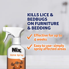 nix spray doméstico botella listo para proteger muebles y textiles
