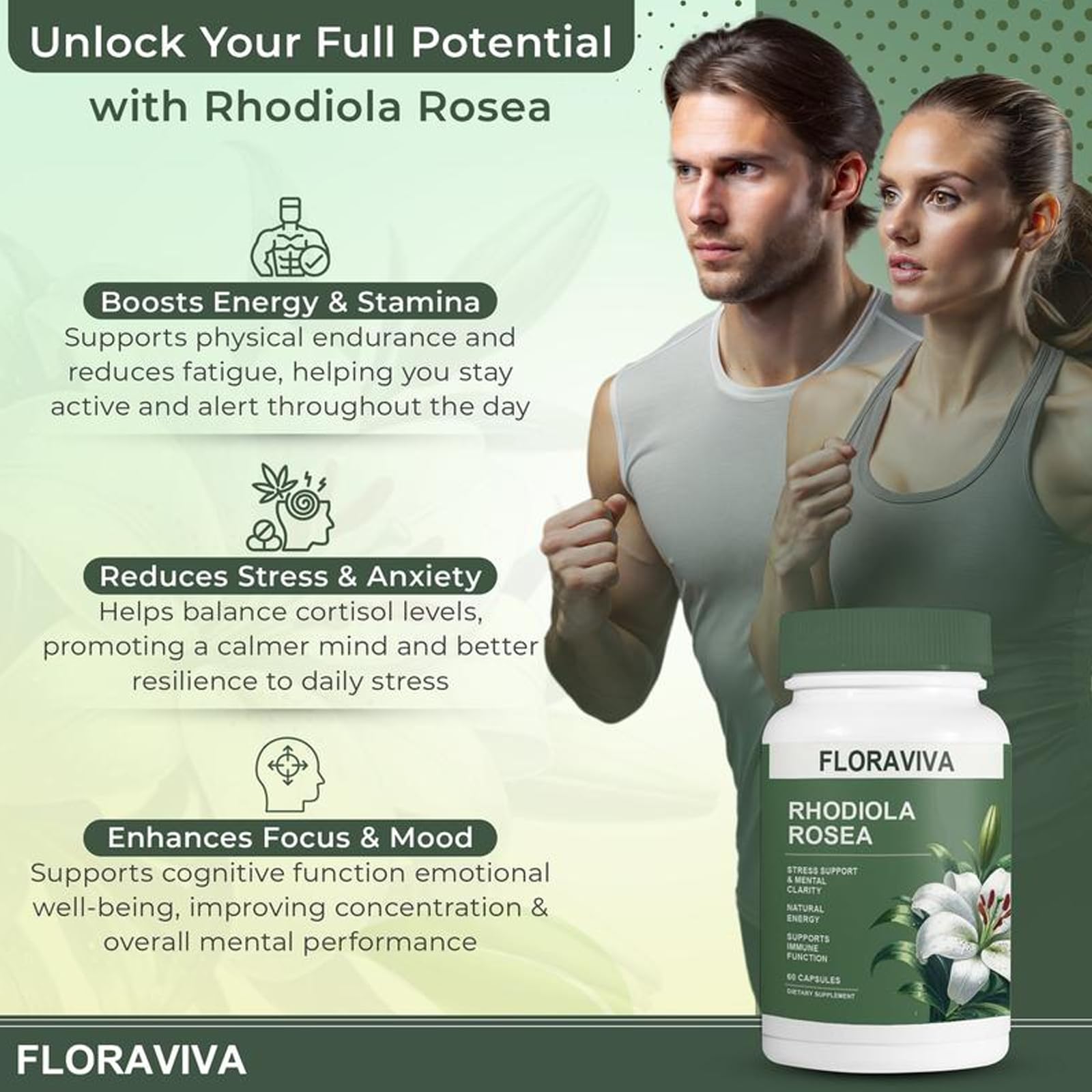 NO BALD Floraviva etiqueta con ingredientes y beneficios claramente visibles