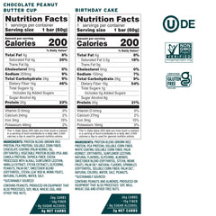 No Cow ingredientes vegetales principales realzando limpieza de la receta