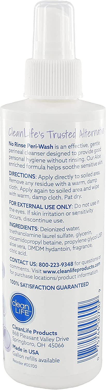 No-Rinse textura y detalle de la fórmula hidratante en gota, calma instantánea