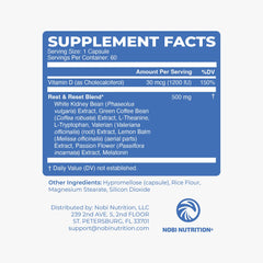 Nobi Nutrition ingredientes esenciales presentados para entender la formulación