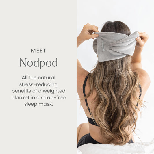 nodpod close-up de microfleece suave que aporta comodidad y calidez