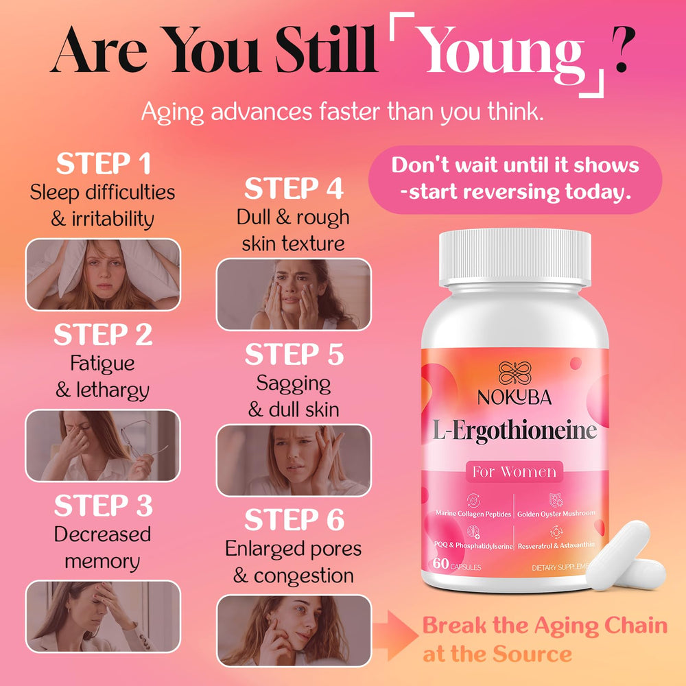 Envase de 60 cápsulas de Nokuba para uso diario