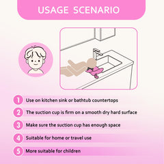 Nolasalon primer plano de la almohadilla de cuello suave que aporta confort y soporte durante el lavado