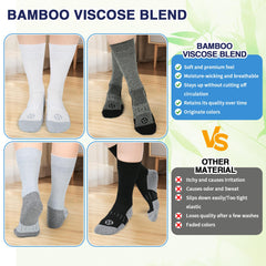 NOLUNT textura de viscosa de bambú mantiene los pies secos